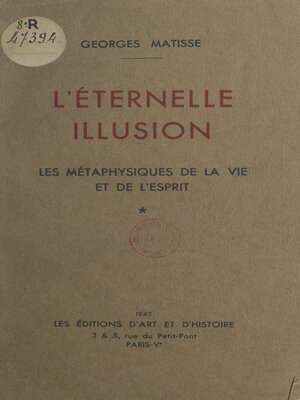cover image of L'éternelle illusion